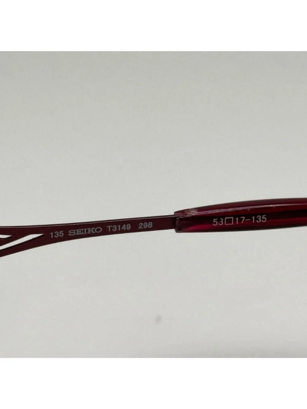 Seiko T3149 298 Eyeglasses Eye Glasses Frames Japan 53-17-135